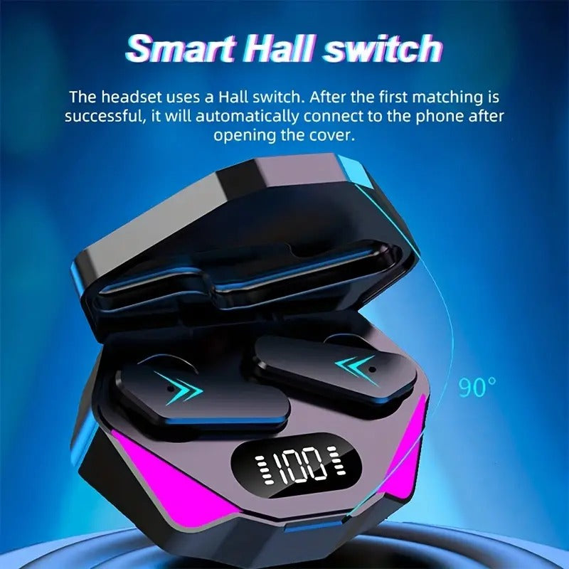 X15 Wireless Gaming Earbuds for Cycling and Gaming