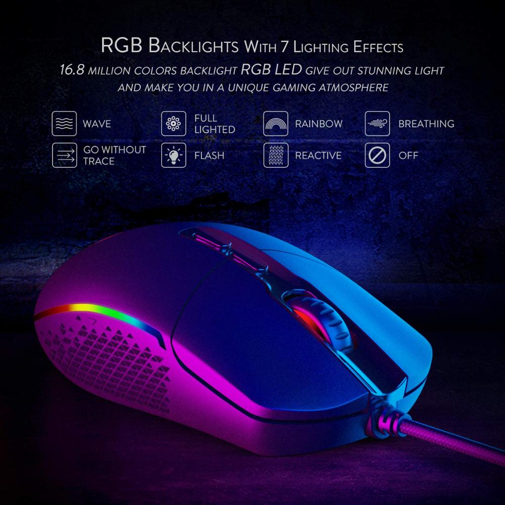 RBG Spider-Man Gaming Mouse