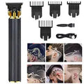 Professional Men's Hair Clipper Kit with Metal Trimmer