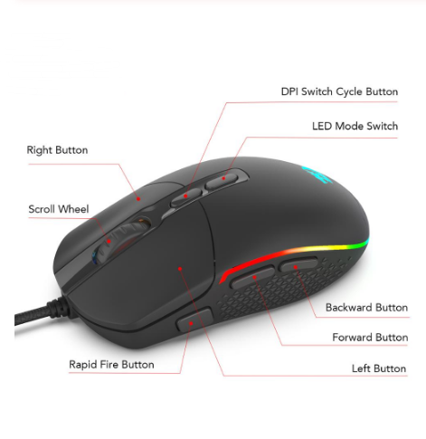 RBG Spider-Man Gaming Mouse