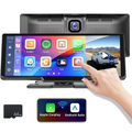 Câmara de Carro Dupla com GPS, Touch Screen e Carplay